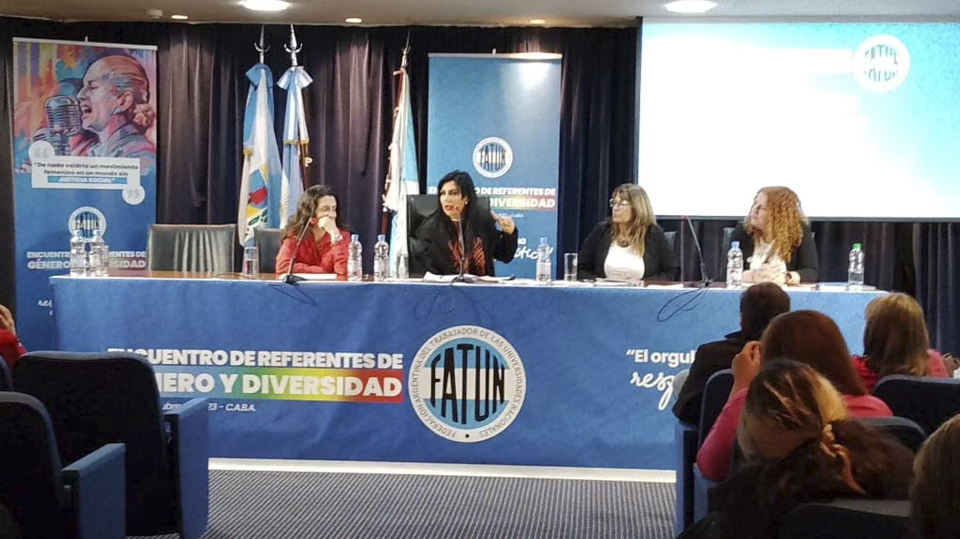 UNMa presente en el Encuentro de Género y Diversidad FATUN